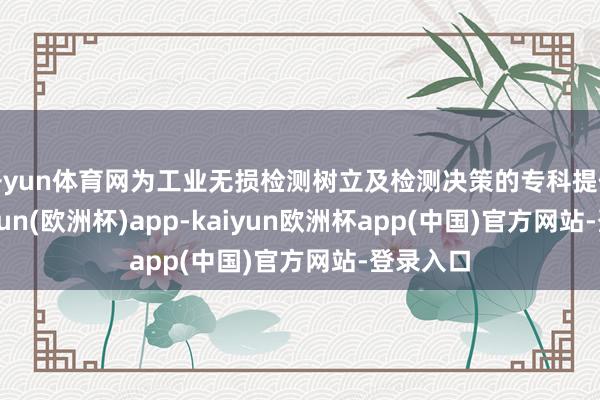 开yun体育网为工业无损检测树立及检测决策的专科提供商-kaiyun(欧洲杯)app-kaiyun欧洲杯app(中国)官方网站-登录入口