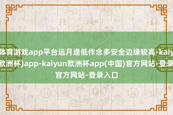 体育游戏app平台远月逢低作念多安全边缘较高-kaiyun(欧洲杯)app-ka